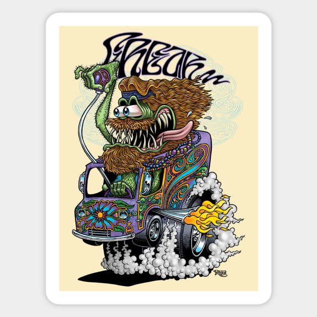 FREAK Sticker by Preston11